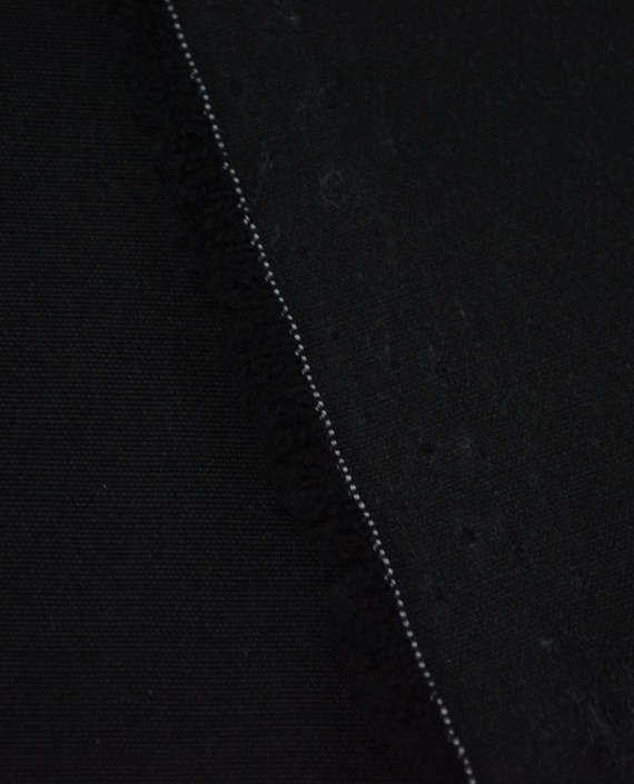 Шелк Курточный  698 цвет черный картинка 1