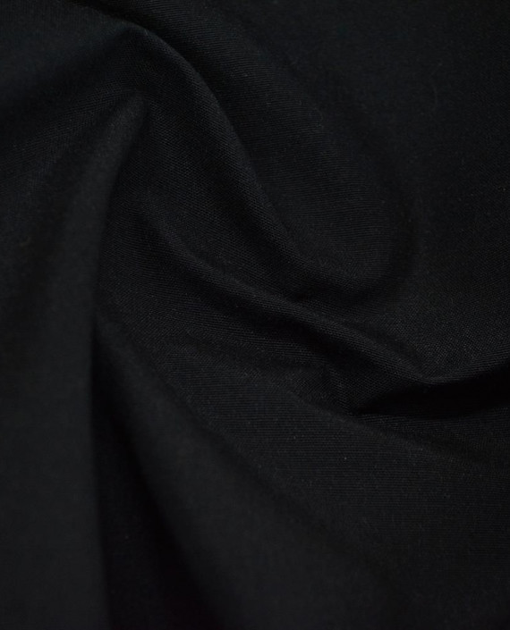 Шелк Курточный  698 цвет черный картинка 2