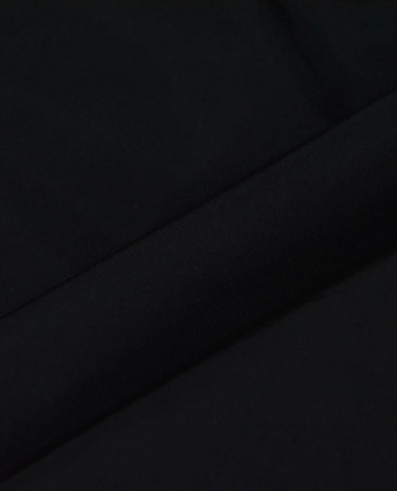 Шелк Курточный  701 цвет черный картинка 1