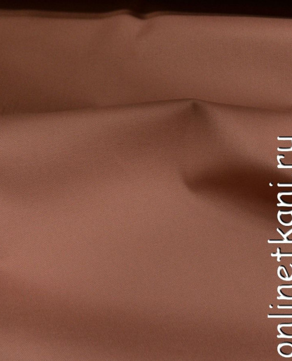 Ткань Лен 0242 цвет коричневый картинка