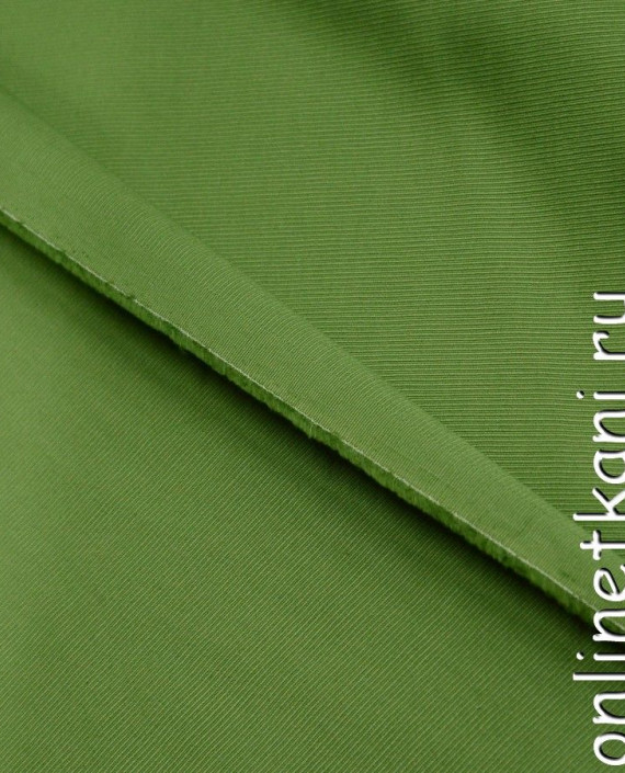 Ткань Лен 0270 цвет зеленый картинка 1