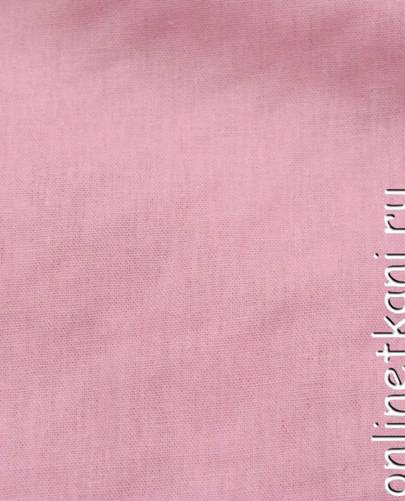 Ткань Лен 0299 цвет розовый картинка