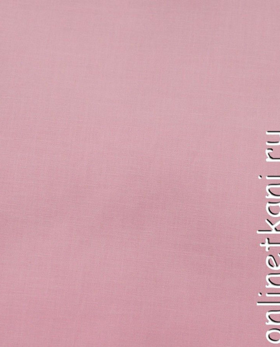 Ткань Лен 0303 цвет розовый картинка