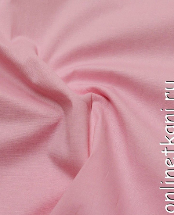 Ткань Лен 0303 цвет розовый картинка 2