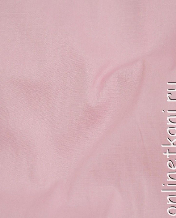 Ткань Лен 0352 цвет розовый картинка