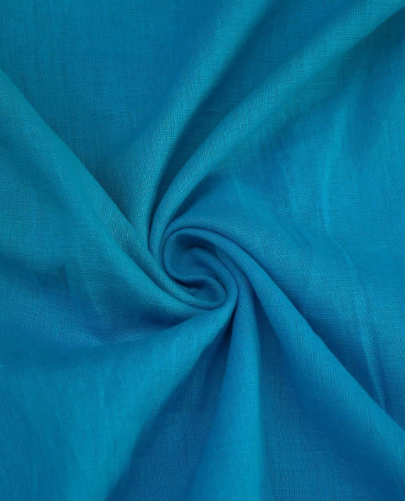 Ткань Лен Рубашечный 0417 цвет голубой картинка
