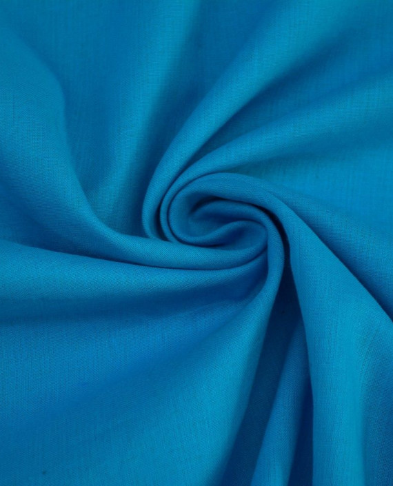 Ткань Лен Рубашечный 0418 цвет голубой картинка