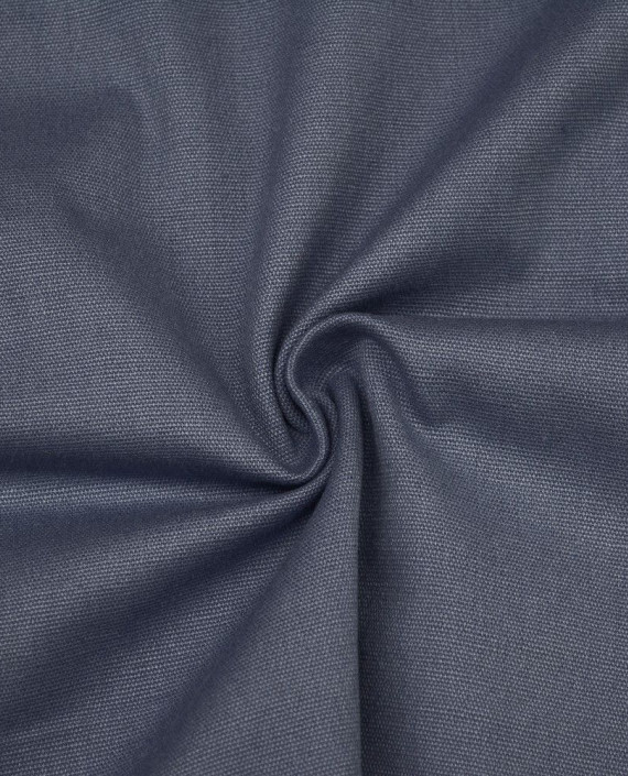 Ткань Лен Рубашечно-костюмный 0425 цвет синий картинка