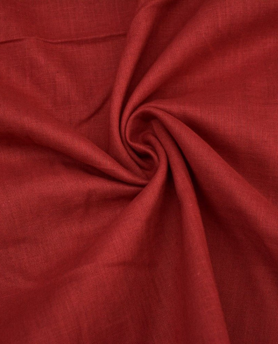 Ткань Лен Рубашечный 0426 цвет бордовый картинка