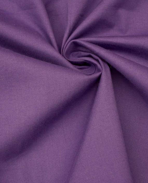 Ткань Лен Рубашечный 0450 цвет фиолетовый картинка