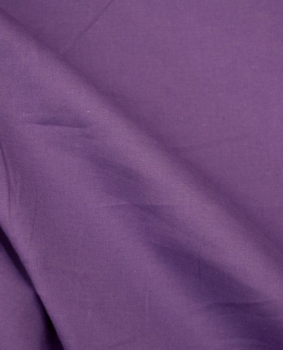 Ткань Лен Рубашечный 0450 цвет фиолетовый картинка 2