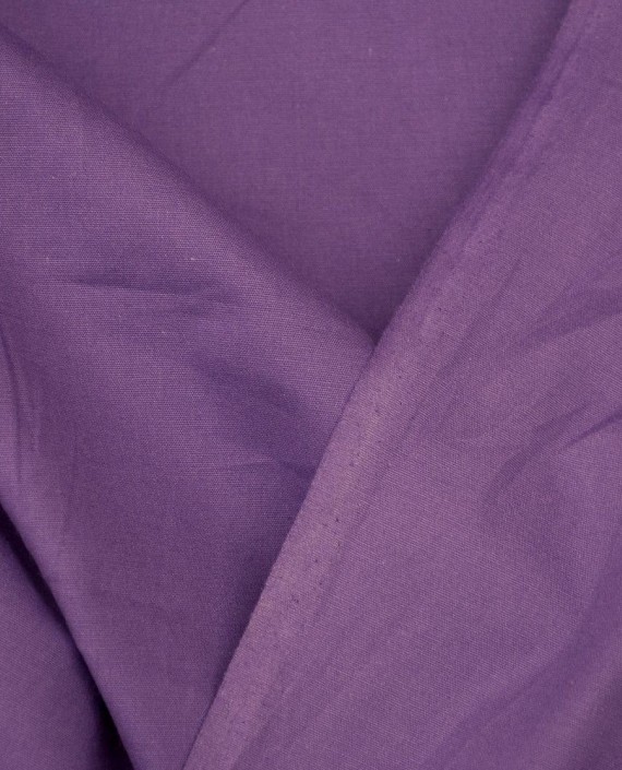 Ткань Лен Рубашечный 0450 цвет фиолетовый картинка 1