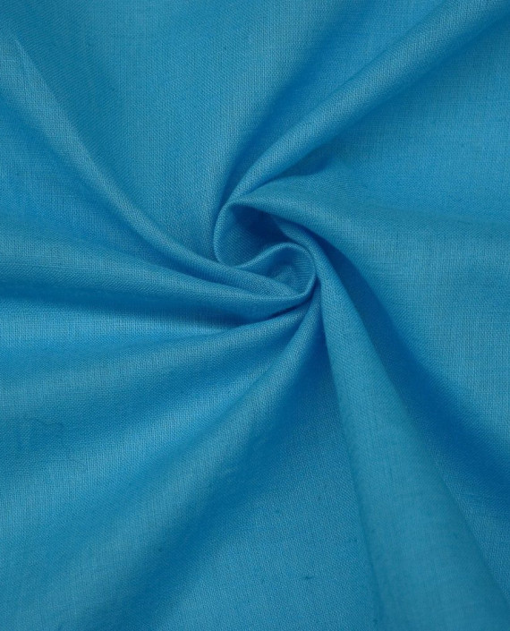 Ткань Лен Рубашечный 0464 цвет голубой картинка