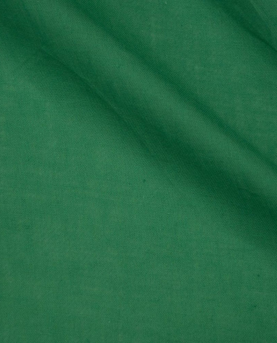 Ткань Лен Рубашечный 0469 цвет зеленый картинка 2