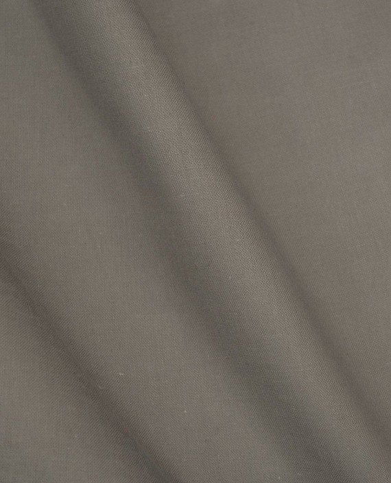Ткань Лен Рубашечный 0470 цвет серый картинка 2