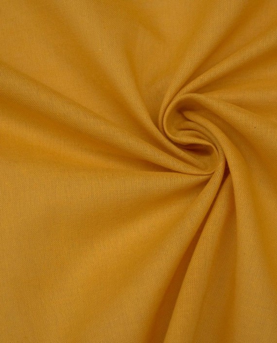 Ткань Лен Рубашечный 0472 цвет оранжевый картинка