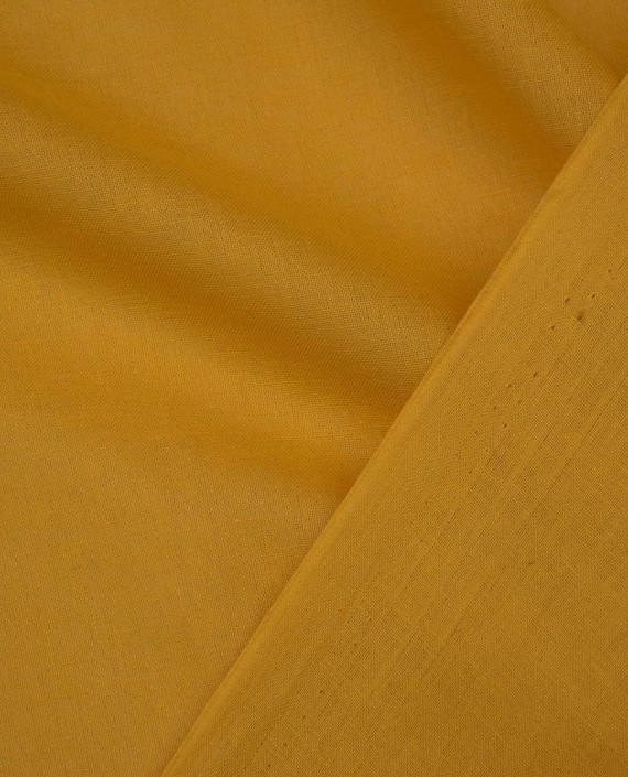 Ткань Лен Рубашечный 0472 цвет оранжевый картинка 2