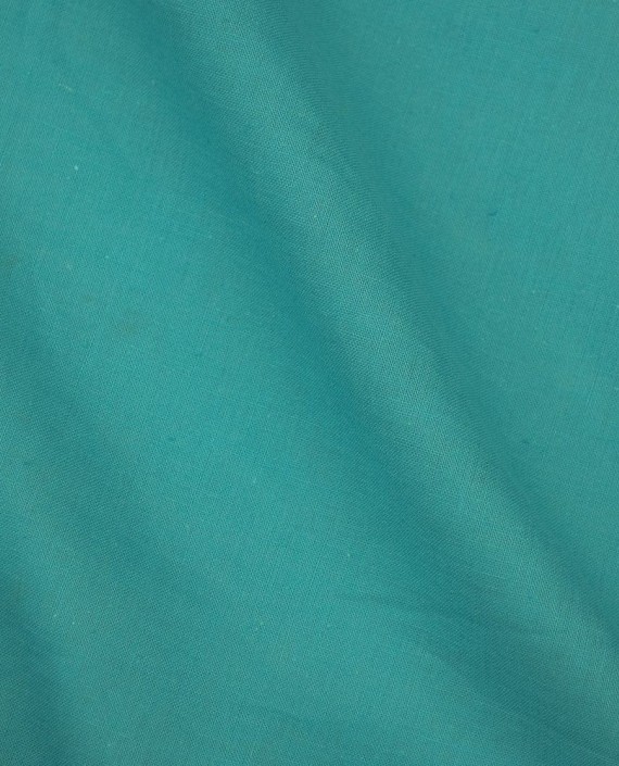 Ткань Лен Рубашечный 0479 цвет бирюзовый картинка 1