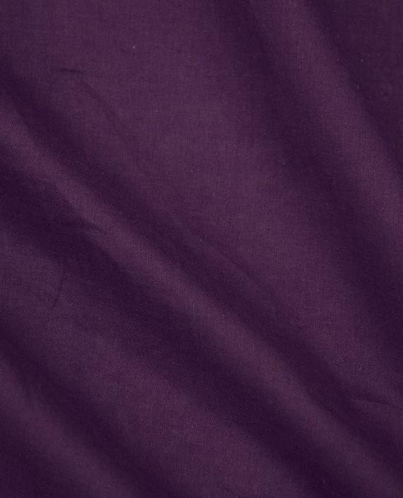 Ткань Лен Рубашечный 0480 цвет фиолетовый картинка 2