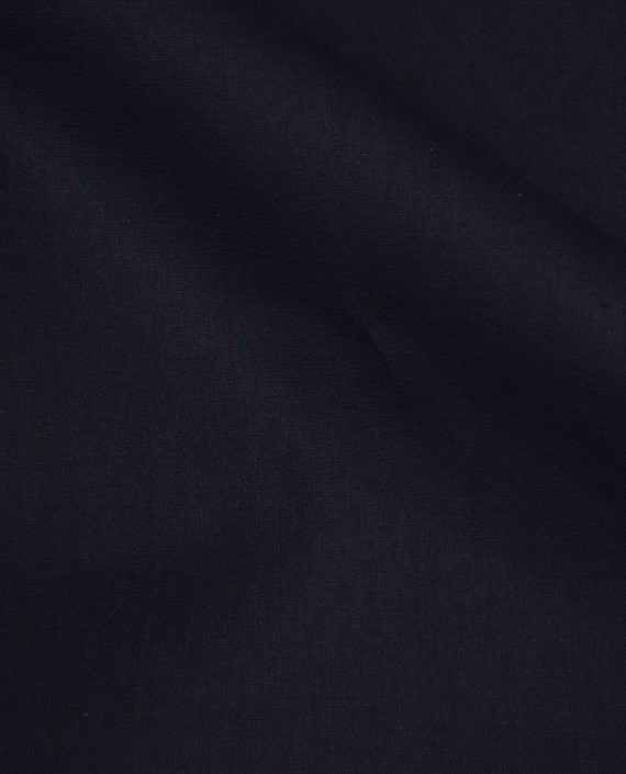 Ткань Лен Рубашечный 0484 цвет синий картинка 2