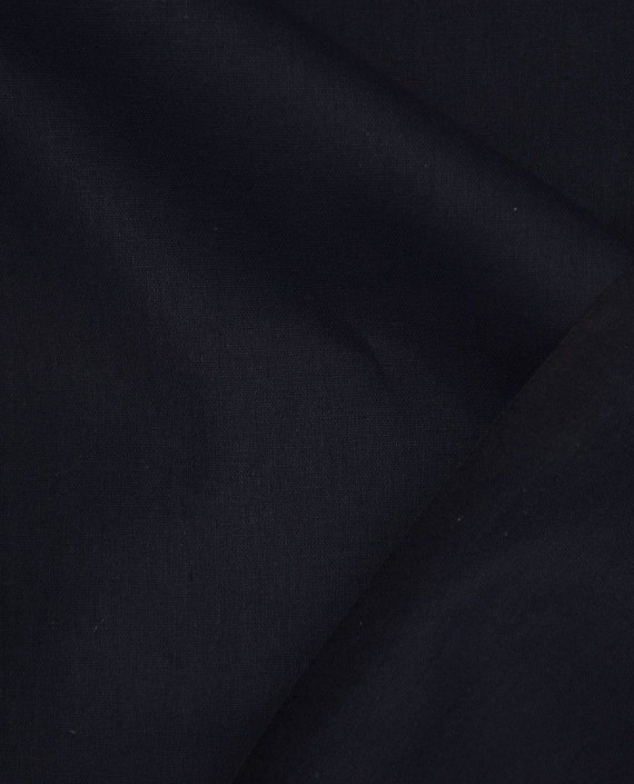 Ткань Лен Рубашечный 0484 цвет синий картинка 1