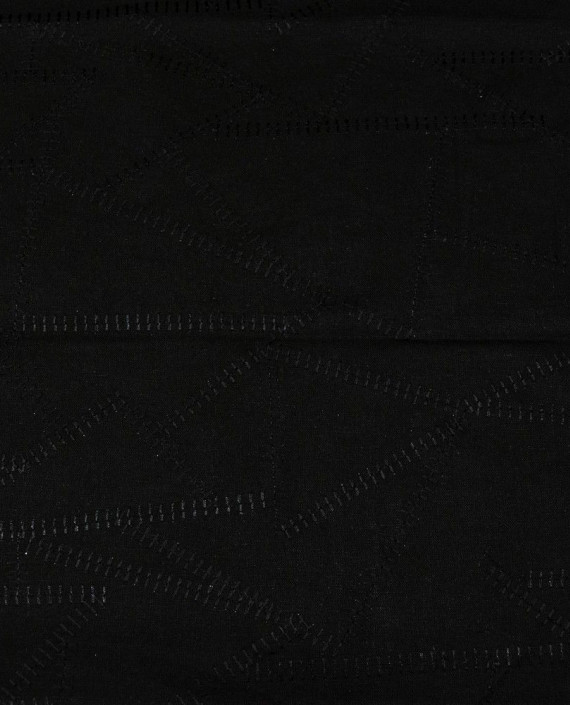 Ткань Лен Рубашечный 0485 цвет черный картинка