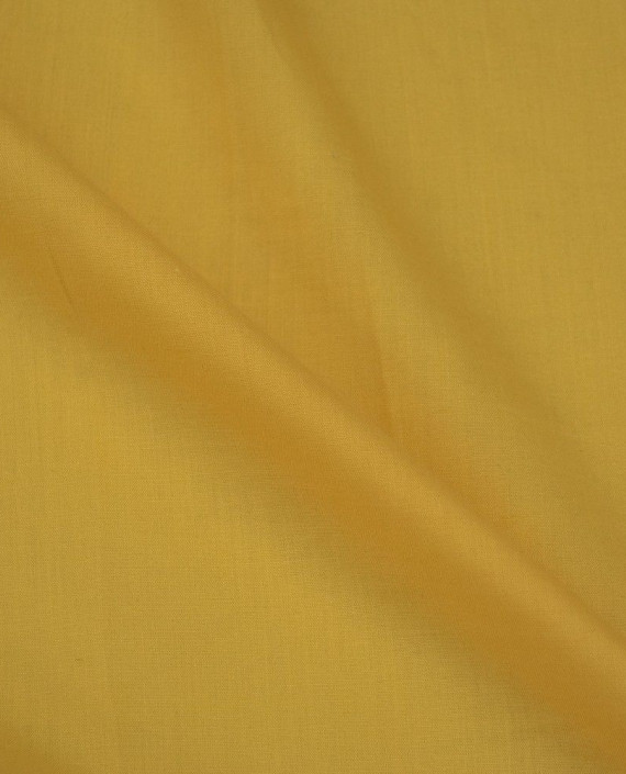 Ткань Лен Рубашечный 0486 цвет желтый картинка 1