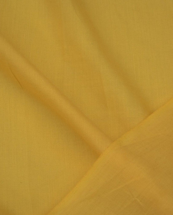 Ткань Лен Рубашечный 0486 цвет желтый картинка 2