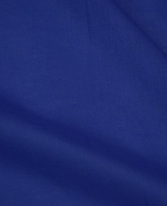 Ткань Лен Рубашечный 0487 цвет синий картинка 1
