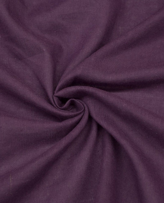 Ткань Лен Рубашечный 0494 цвет фиолетовый картинка