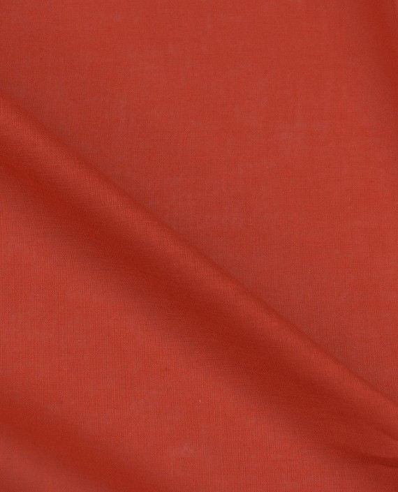 Ткань Лен Рубашечный 0495 цвет красный картинка 2