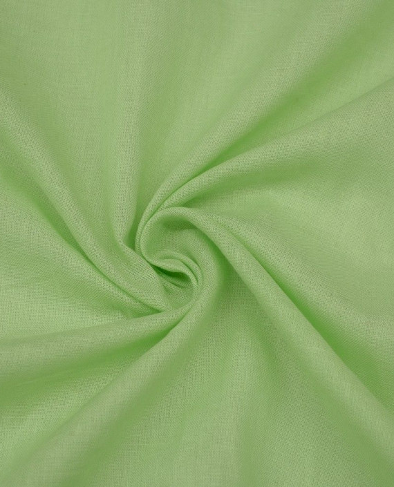 Ткань Лен Рубашечный 0498 цвет зеленый картинка
