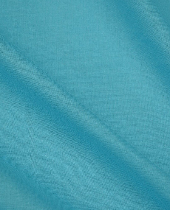 Ткань Лен Рубашечный 0499 цвет голубой картинка 2