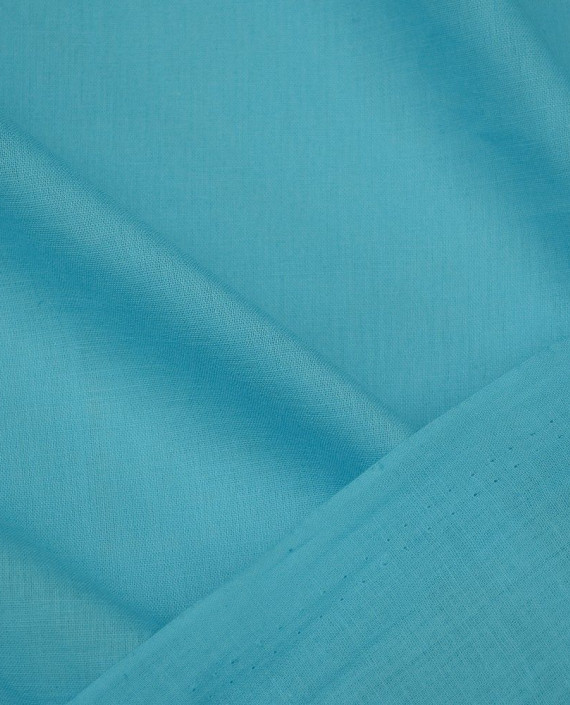 Ткань Лен Рубашечный 0499 цвет голубой картинка 1