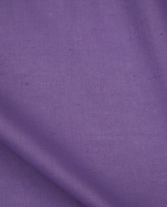 Ткань Лен Рубашечный "Сиреневый" 0500 цвет фиолетовый картинка 1