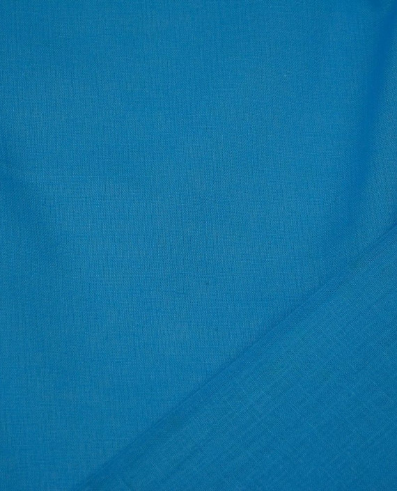 Ткань Лен Рубашечный 0501 цвет голубой картинка 1
