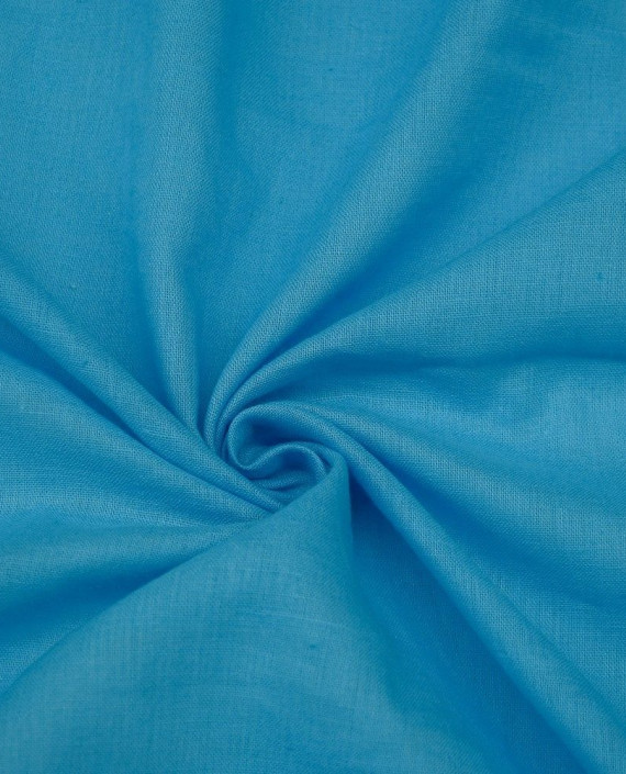 Ткань Лен Рубашечный 0503 цвет голубой картинка