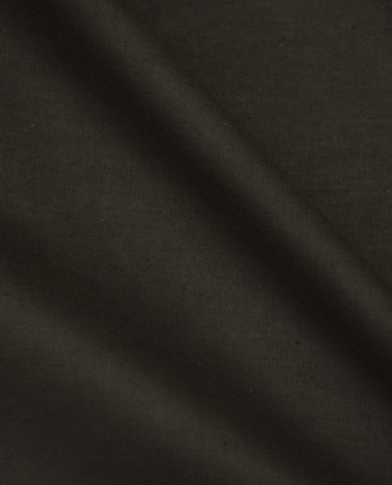 Ткань Лен Рубашечный 0507 цвет коричневый картинка 2
