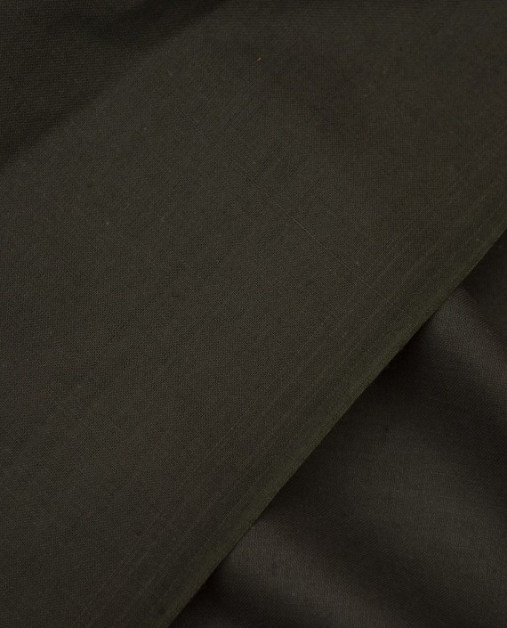 Ткань Лен Рубашечный 0507 цвет коричневый картинка 1