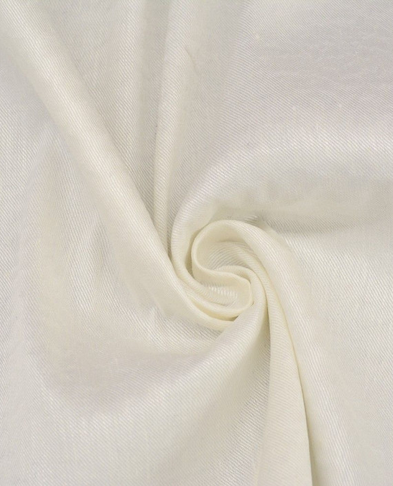 Ткань Лен Костюмный 0516 цвет белый картинка