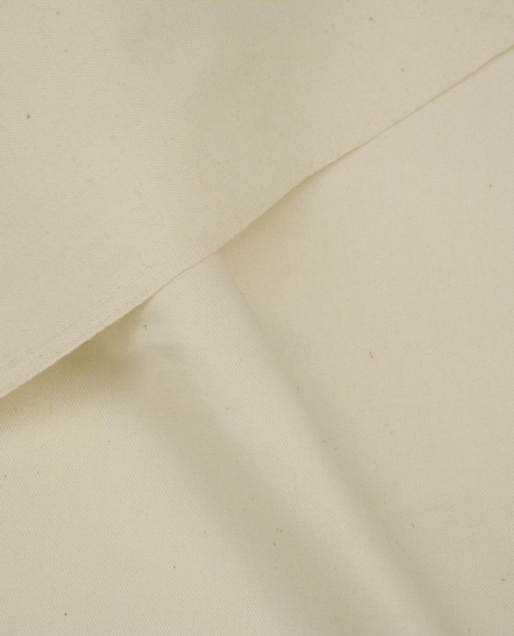 Ткань Лен Костюмный 0537 цвет белый картинка 1