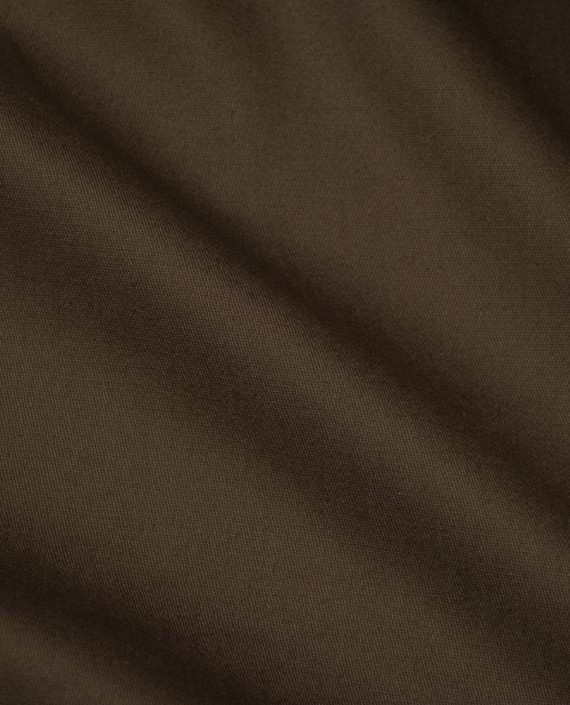 Ткань Лен Рубашечный 0541 цвет коричневый картинка 1