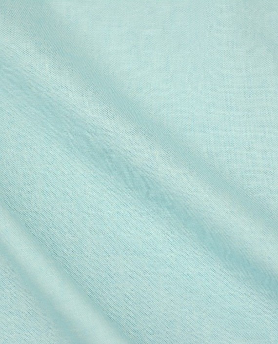 Ткань Лен Рубашечный 0543 цвет голубой картинка 2