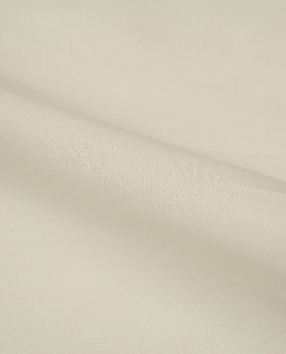 Ткань Лен Костюмный 0546 цвет белый картинка 1