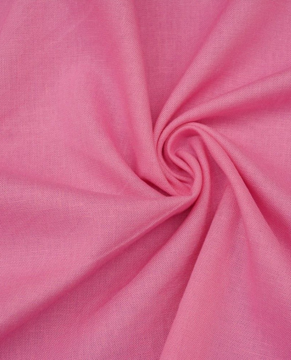 Ткань Лен Рубашечный 0547 цвет розовый картинка