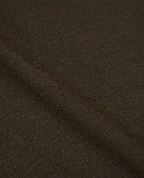 Ткань Лен Рубашечный 0557 цвет коричневый картинка 2