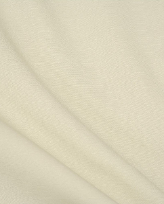 Ткань Лен Рубашечно-костюмный 0558 цвет белый картинка 2