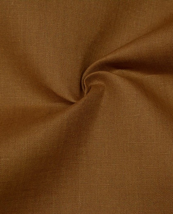 Ткань Лен Костюмный 0562 цвет коричневый картинка