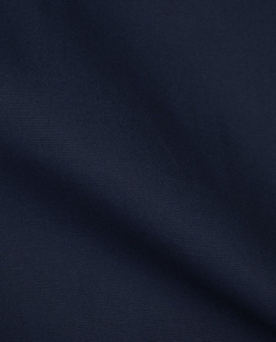 Ткань Лен Костюмный 0563 цвет синий картинка 2