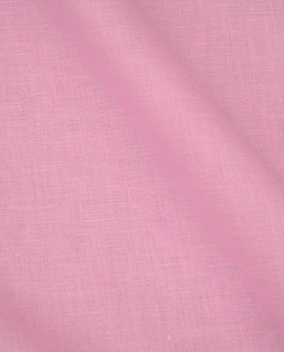 Ткань Лен Рубашечный "Чайная роза" 0570 цвет розовый картинка 1